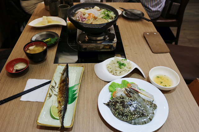 【台北美食】洺町和風美食-『南京復興站』平價日本料理．花蟹火鍋