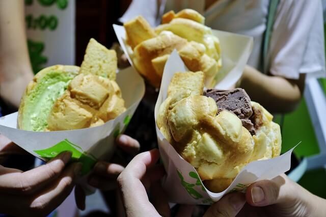 【台北美食】世界第二好吃的現烤冰淇淋菠蘿麵包-『象山站』日本超人氣排隊甜點（Neo19）