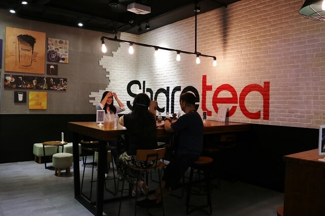 【台北美食】Sharetea 品牌旗艦店-歇腳亭24周年慶 燈泡茶飲．盆栽DIY