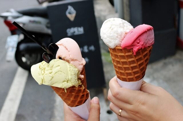 【台南美食】玉井 光芒果子．台灣小旅行-Italian Gelato義式冰淇淋．在地水果口味推薦