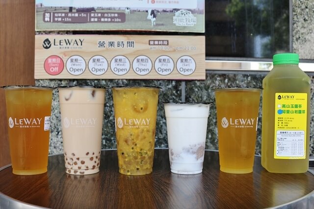 【台南美食】Leway 樂の本味 天然手做飲品專賣店（崇學店）-台南飲料．初鹿牧場鮮奶．台灣漁池紅茶