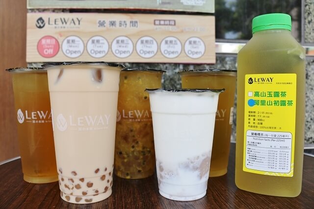 【台南美食】Leway 樂の本味 天然手做飲品專賣店（崇學店）-台南飲料．初鹿牧場鮮奶．台灣漁池紅茶