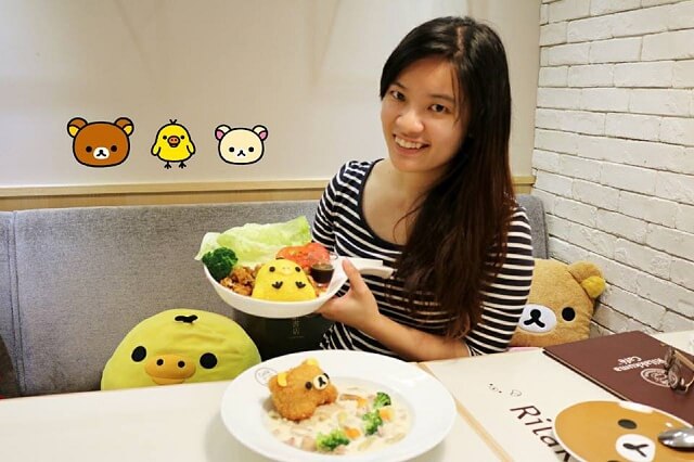 【台北美食】Rilakkuma Café 拉拉熊咖啡廳-『忠孝敦化站』東區下午茶．姐妹聚會．台北主題餐廳