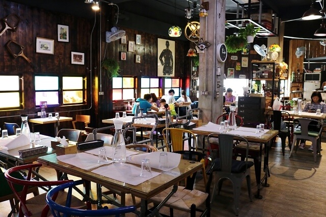 【台南美食】鐵木匠複合式餐廳-復古工業風．永康特色簡餐