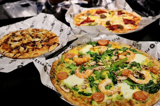 【台北美食】Plus Pizza-『國父紀念館站』自己的披薩自己配料+++PIZZA