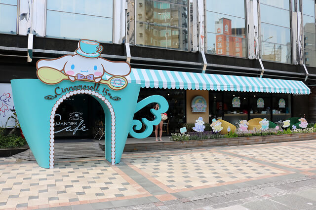 【台北美食】Cinnamoroll X Amandier 大耳狗喜拿期間限定咖啡廳-『忠孝新生站』台北主題餐廳
