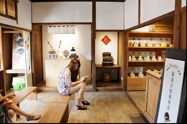【嘉義美食】Morikoohii 森 咖啡《ni》外帶店 雞蛋仔鬆餅專賣-檜意森活村散步甜點
