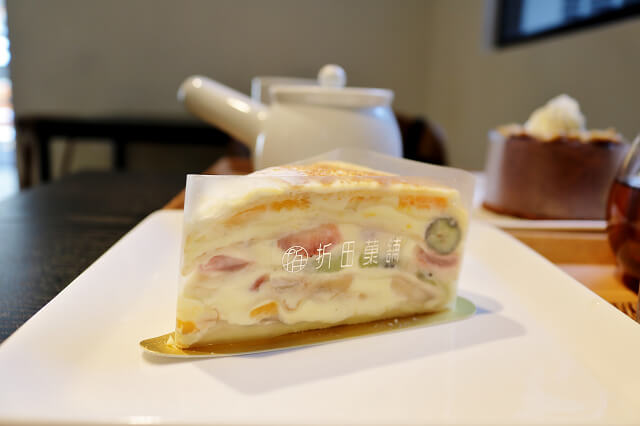 【台北美食】日式甜點 折田菓舖-『忠孝復興站』比HARBS更好吃的水果千層蛋糕
