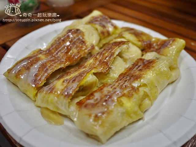 台南永康 不一樣的泰式風味早餐 泰式香蕉煎餅．泰式奶茶．泰香蛋餅-橘象