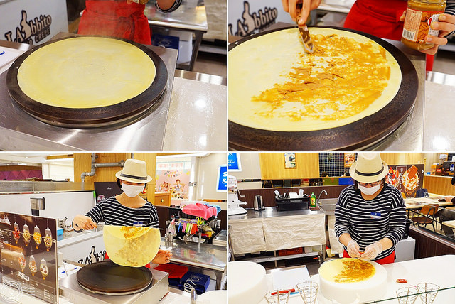 ※ LAbbito Tokyo crepe(中友店) ※【星羽是吃貨-台中北區】中友B2繽紛花朵可愛日式可麗餅！-LAbbito Tokyo crepe