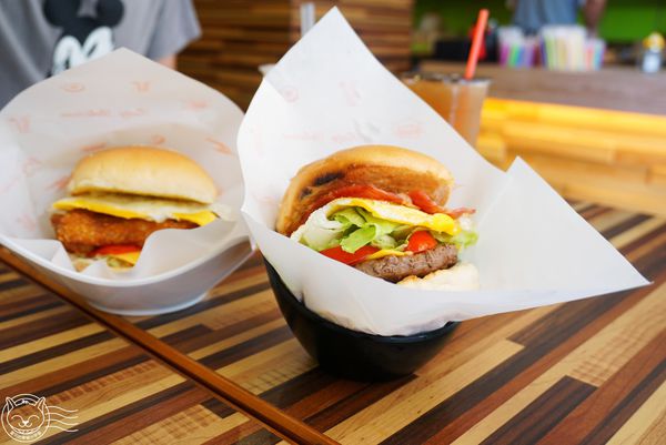 ※ 堡藏 Burger Shop ※【星羽是吃貨-台中】現點現做平價早餐，餐點樣樣料好實在-Burger Shop