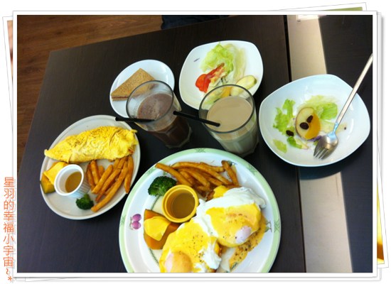 ※ 久慶早午餐 ※【星羽愛美食-台中】終於吃到好吃的班尼迪克蛋-久慶早午餐