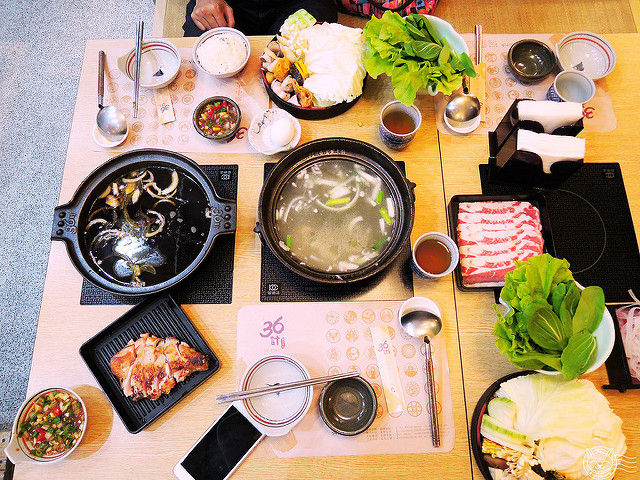 ※ 36計石頭小火鍋 ※【星羽愛美食-台中大里】擺滿桌爽度爆表的小火鍋-36計石頭小火鍋
