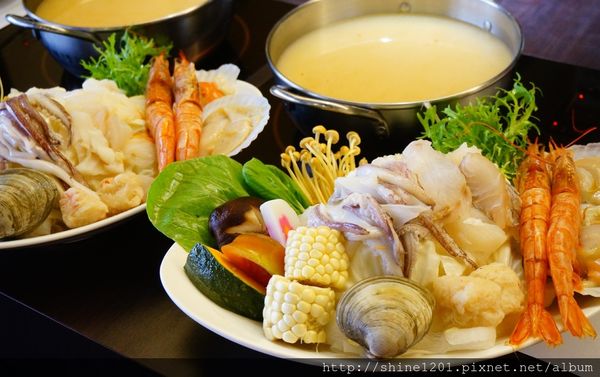 【鼎膾一品涮涮鍋】$388午間限定享超華麗海鮮石狩鍋-鼎膾一品涮涮鍋