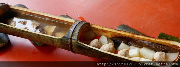 【南投溪頭竹筒飯】天鵝湖茶花園竹筒套餐  溪頭特色餐廳-天鵝湖茶花園竹筒套餐