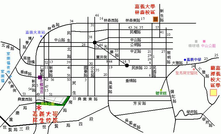 嘉義大學附近美食地圖-有問必答