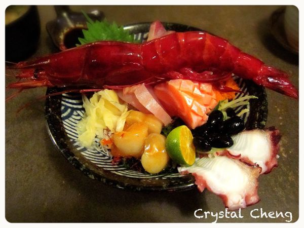 【台北美食推薦】玄馥日本料理 橫躺碗中央霸氣紅通通胭脂蝦 威～滿出界了吶!-玄馥日本料理