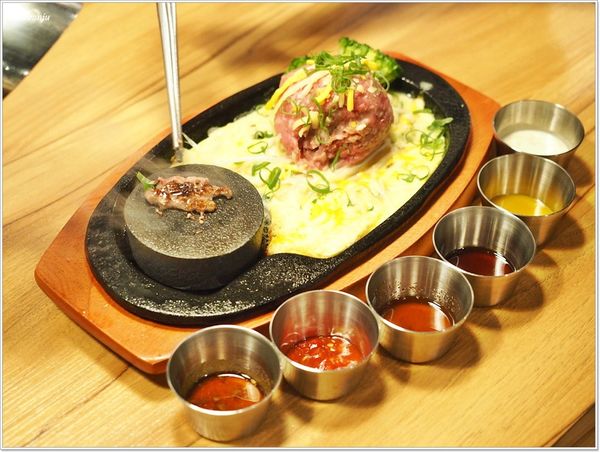 【食】【台北】Oh!My Stone 新鮮手作球牛排．享受DIY漢堡排的樂趣!