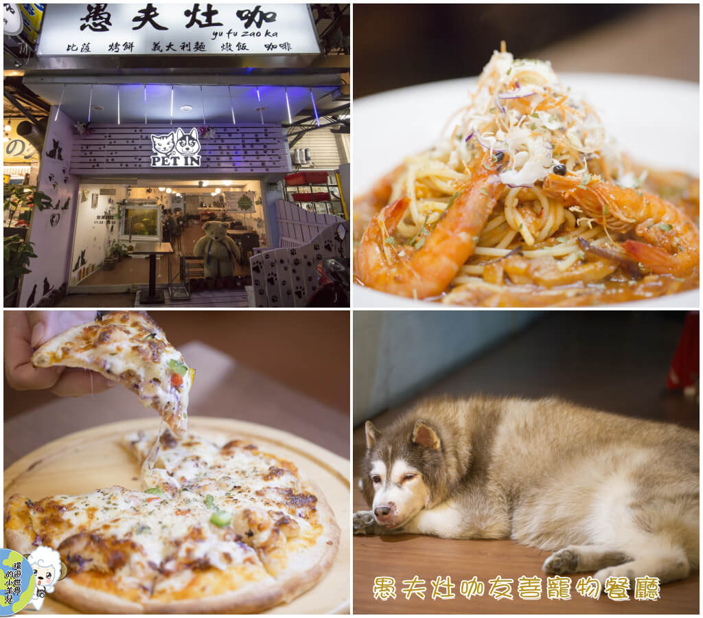 【台北♥】愚夫灶咖友善寵物餐廳，讓愛犬可以陪你一起吃飯！