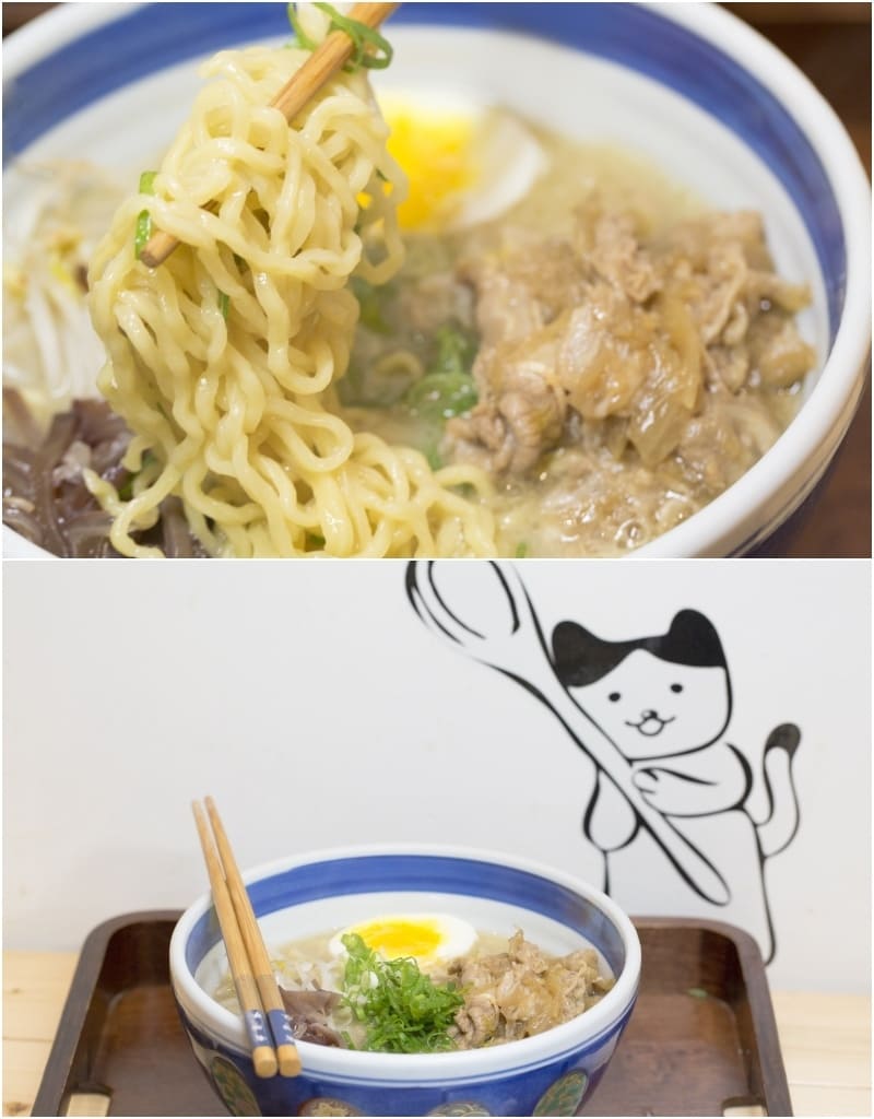 【台中♥】隱藏在巷弄的美食小弄拉麵CP值破表，傳說長達30公分的肩胛排，最貴的拉麵不到200元。 