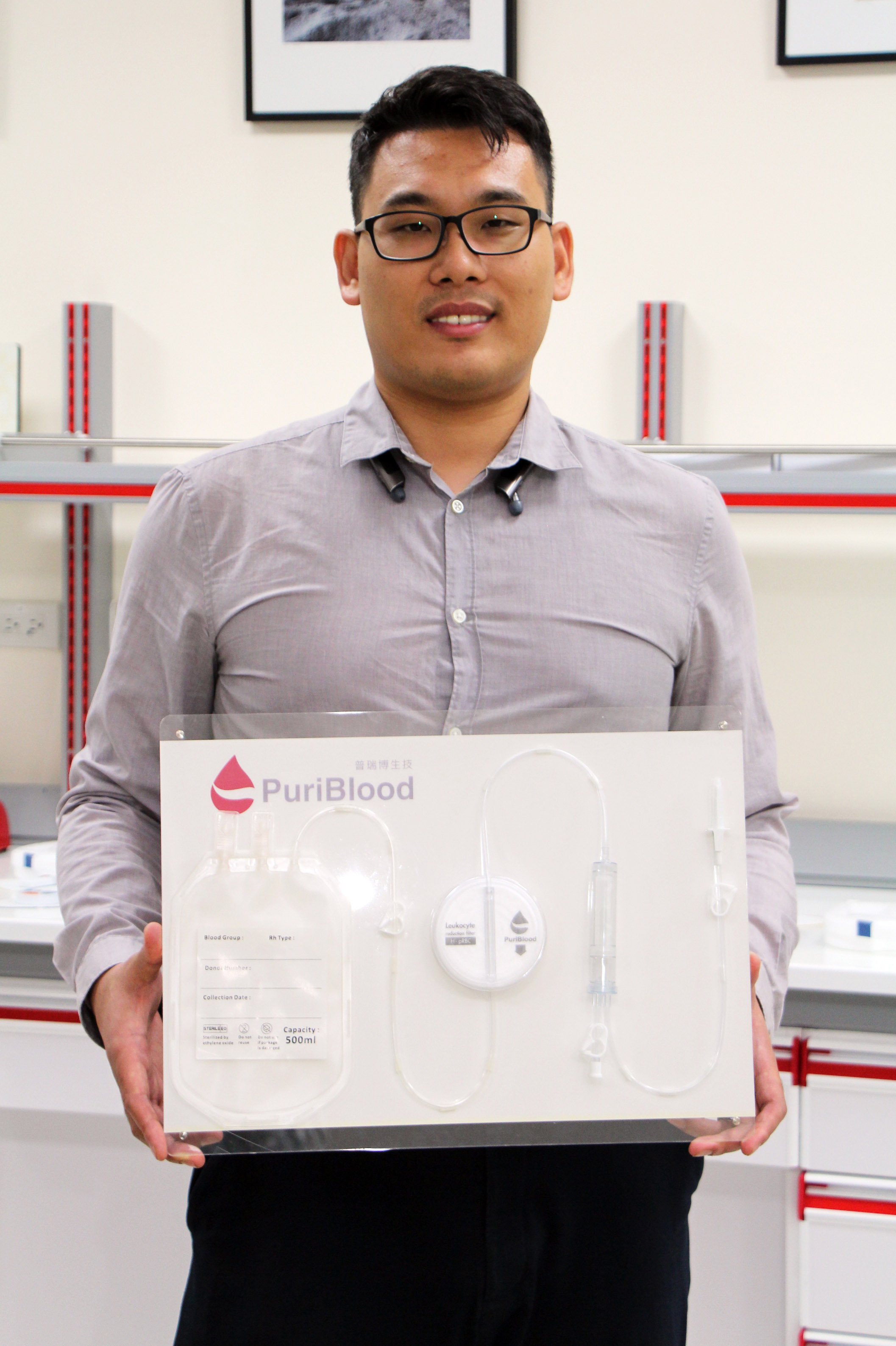 研發高階血液淨化器材  陳彥文獲頒大葉大學傑出校友-大葉大學生物產業科技學系