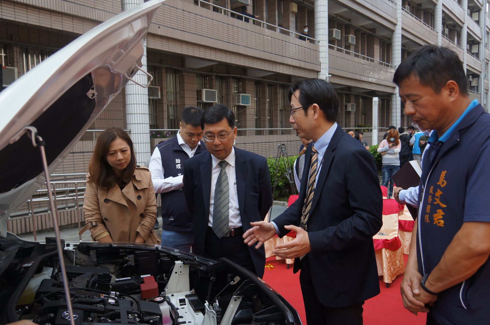 國瑞汽車捐贈車輛予南開科技大學提升技職教育-AI