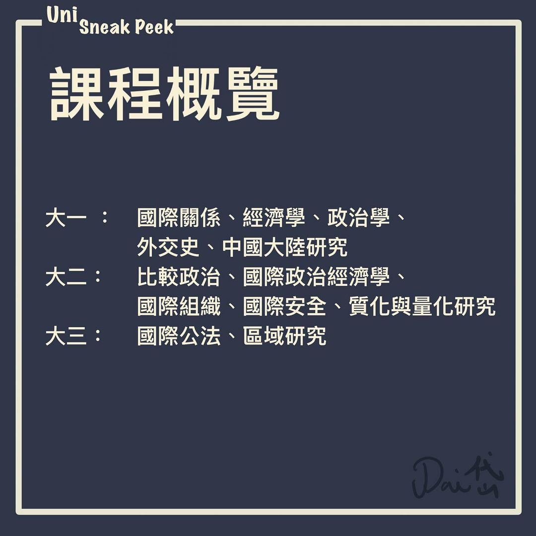 《政治大學外交學系》｜ Uni Sneak Peek🔍   samuel_dai_diary-升學