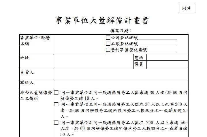 雇主資遣或大量解僱員工應依法辦理通報｜徐卿廉專欄-大量解僱