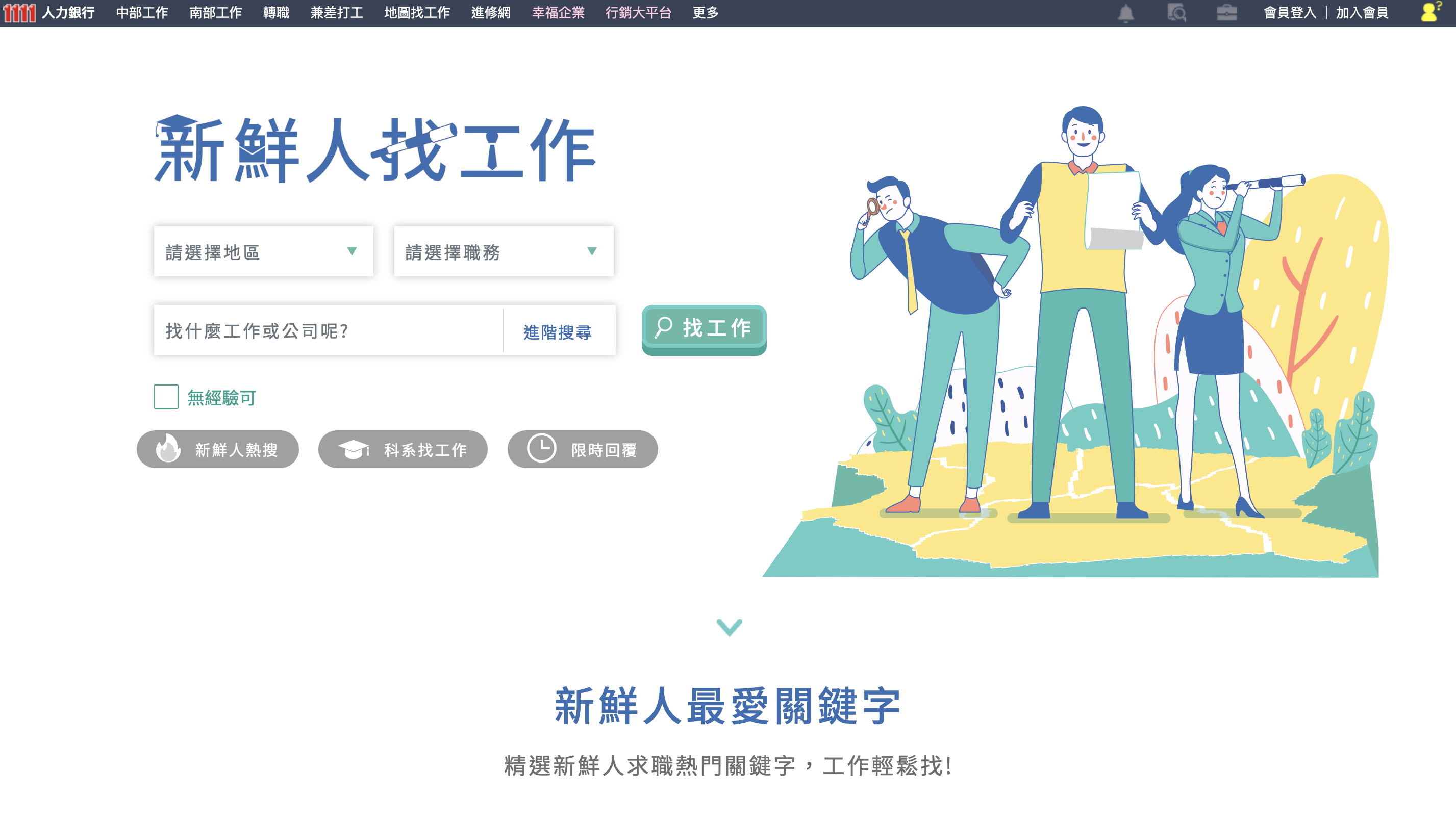 新手職缺高達31萬筆！1111「新鮮人找工作」神助攻-HR