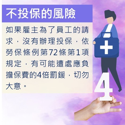 就算簽了切結書，也不代表雇主可以不幫員工投保-HR