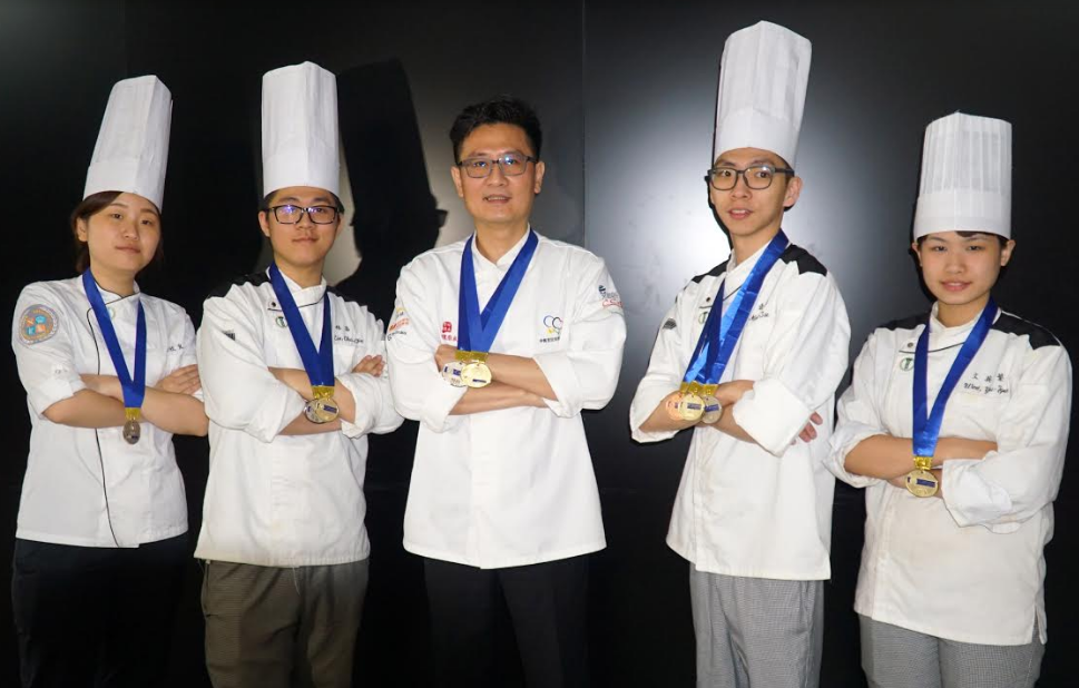 台灣之光 大葉大學餐旅系南歐國際廚藝賽奪金-大葉大學