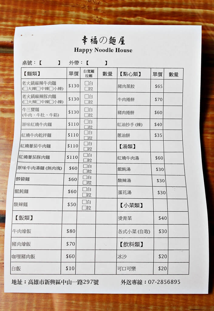 【高雄】前王品資深主廚的牛肉麵．幸福麵屋．桑尼瘦不了
