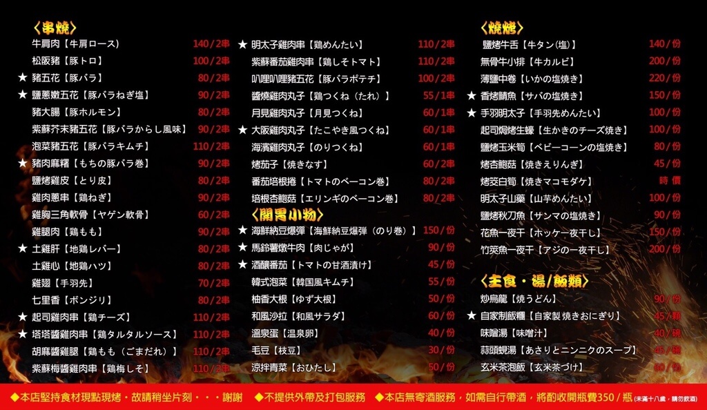 【高雄】炭樵日式串燒居酒屋│有點邪惡日式串燒.桑尼瘦不了 【高雄】炭樵日式串燒居酒屋│有點邪惡日式串燒.桑尼瘦不了