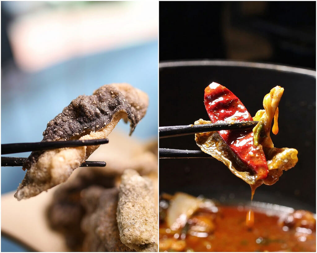 【高雄】聞雞起爐港式麻辣雞煲火鍋│一次上癮港式炸鱔魚皮+炸響鈴│港式辣香乾鍋炒雞．桑尼瘦不了