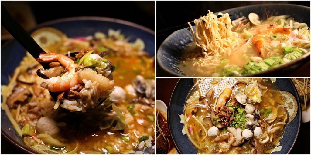 【高雄】南方小店│熱情大姊的豐盛海產熱粥│傳統廟會飯湯．桑尼瘦不了
