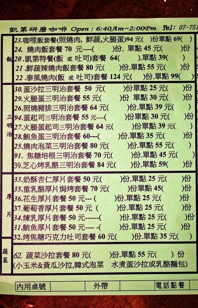 【高雄】凱第研磨咖啡│在地人才知道的神祕老派咖啡廳.桑尼瘦不了 【高雄】凱第研磨咖啡│在地人才知道的神祕老派咖啡廳.桑尼瘦不了