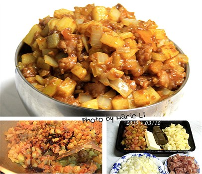 食譜【台式香腸咖哩芝心披薩 】，強烈的味覺刺激！-披薩 