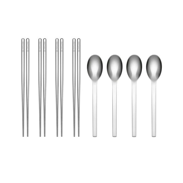 MINIMALE歐式簡約風不鏽鋼餐具8件組