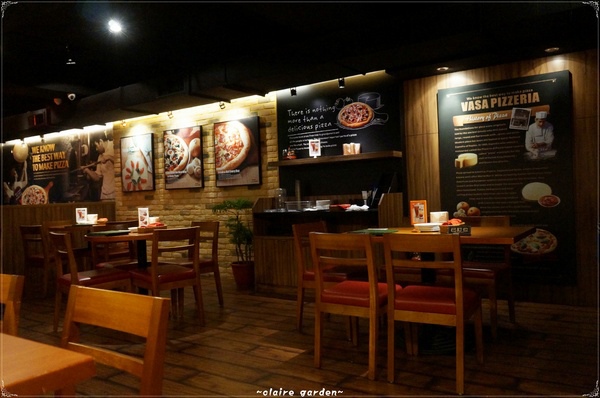 台北捷運中山站 vasa pizza~每道都是好〞哇賽〞的料理