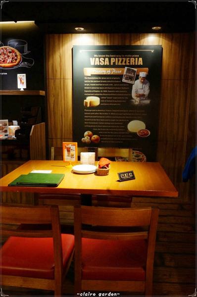 台北捷運中山站 vasa pizza~每道都是好〞哇賽〞的料理