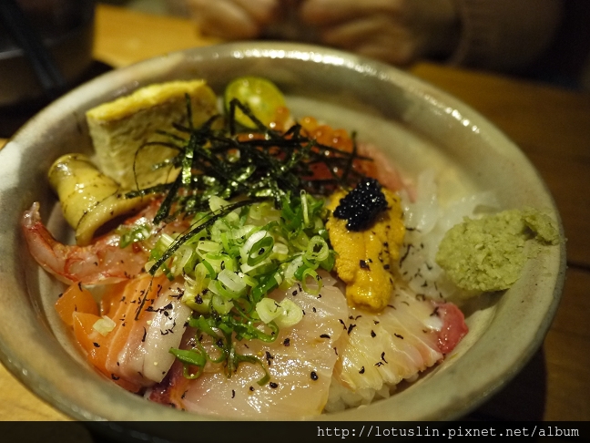 瞞著爹三店 超美味荒海蝦散壽司丼飯
