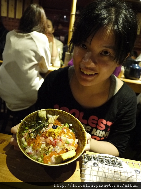 瞞著爹三店 超美味荒海蝦散壽司丼飯