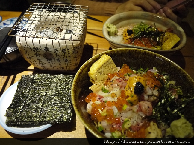 瞞著爹三店 超美味荒海蝦散壽司丼飯
