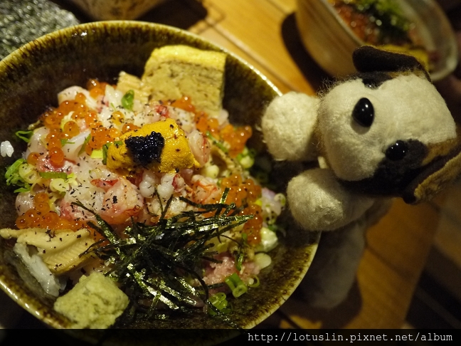 瞞著爹三店 超美味荒海蝦散壽司丼飯