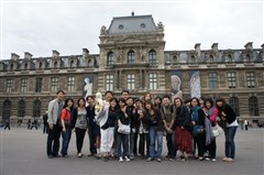 法國員工旅遊團體照
